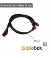 Alargador cable frenos 50 cm (X 2)