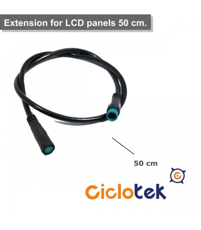 Alargador pantalal LCD 50 cm.