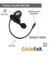 Acelerador de gatillo pro diestro waterproof