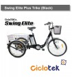 Triciclo Eléctrico CicloTEK Swing ELITE Blanco