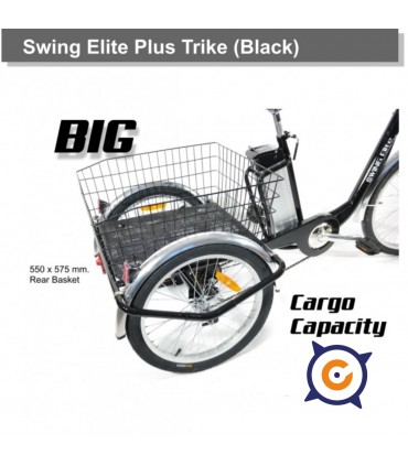 Triciclo Eléctrico CicloTEK Swing ELITE Blanco