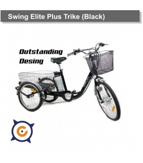 Triciclo Eléctrico CicloTEK Swing ELITE Blanco