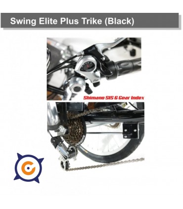 Triciclo Eléctrico CicloTEK Swing ELITE Blanco