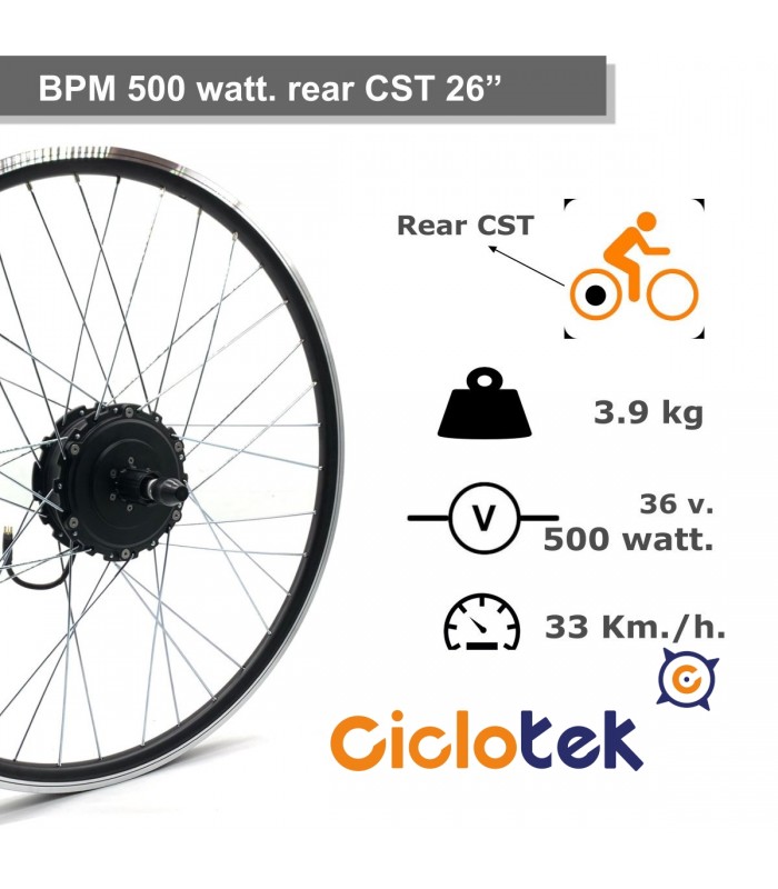 BPM 500 watt 26" CST