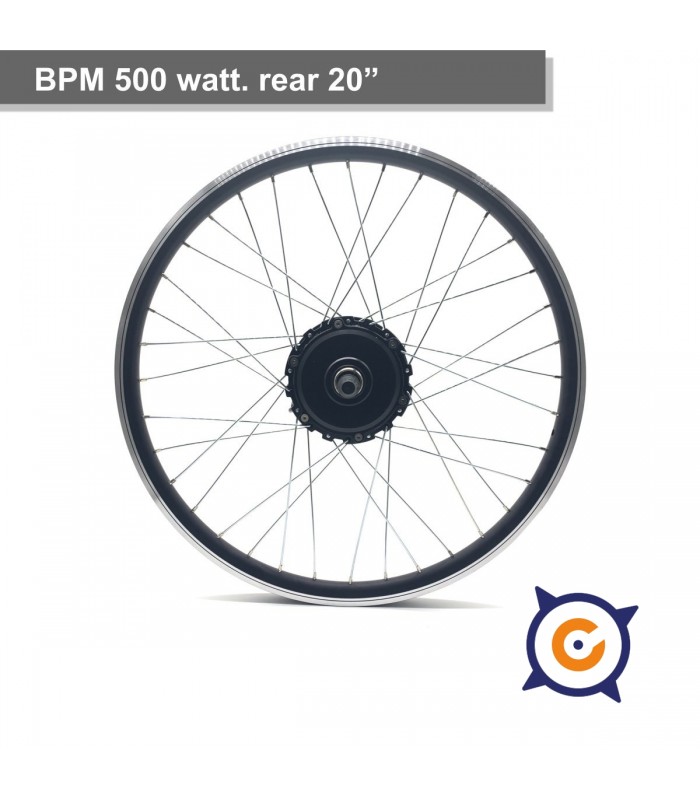 BPM motor 500 watt. rear thread 20"