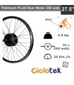 Motor Platinium Plus 250 watts., 27.5'' / 25 km/h