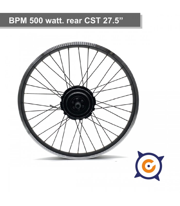BPM Motor 500 watt. 28" rear casette