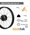 FAT bike BPM motor 500 watt. rear 26" cassette