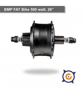 FAT bike BPM motor 500 watt. rear 26" cassette