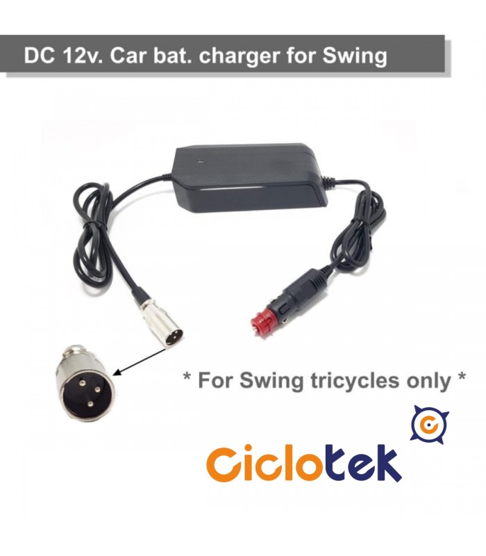 Cargador para batería de litio de 36v. tipo LF, CK (11 y 16) y FT