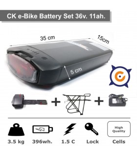 Set de batería CK 36v. 11 Ah.