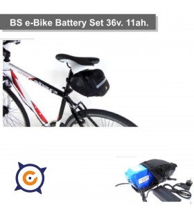 Set Batería BS 36v 11 Ah.