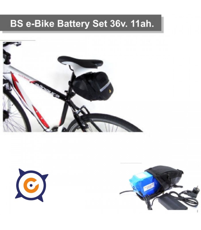 Set Batería BS 36v 11 Ah.