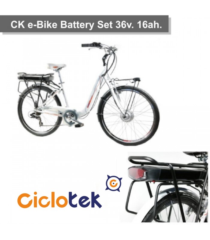 Set de batería CK 36v. 11 Ah.