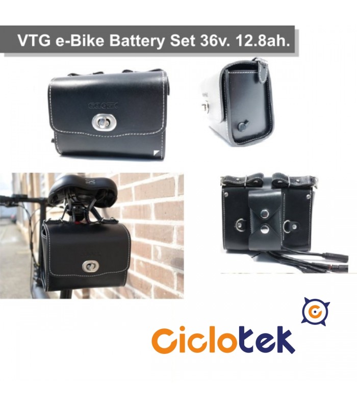 Set Batería Vintage 36v 12.8 Ah.