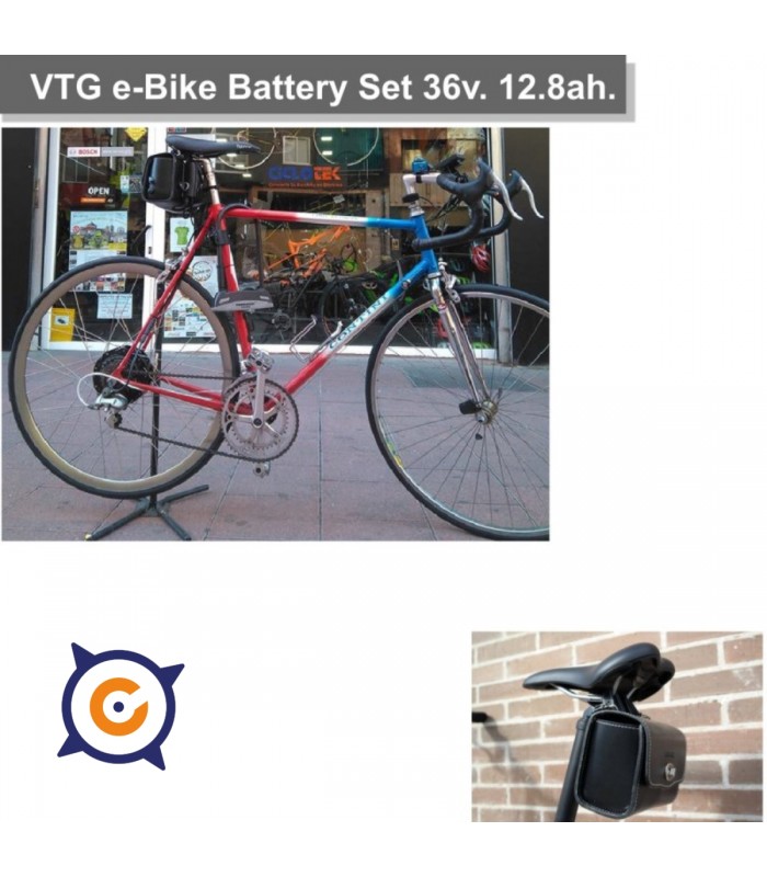 Set Batería Vintage 36v 12.8 Ah.