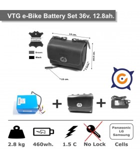 Set Batería Vintage 36v 12.8 Ah.