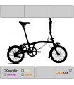 Kit de conversión para bicicletas bromptom