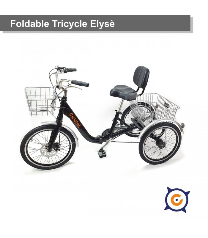 CicloTEK PLEX foldable tricycle