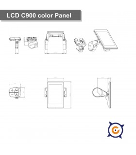 Pantalla C900E