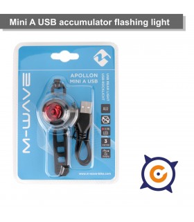 Mini piloto posterior recargable por USB