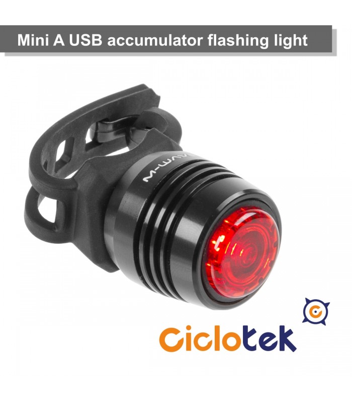 Mini piloto posterior recargable por USB