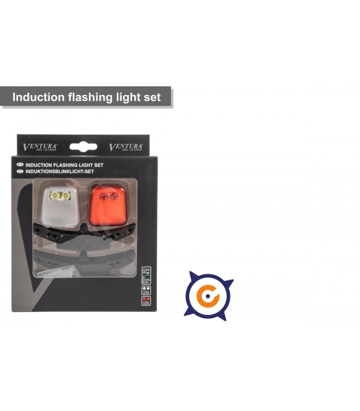 Conjunto de luces intermitentes delantero/trasero de inducción