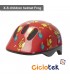 Casco niño S rojo  rana