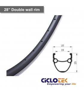 Llanta de 26" doble pared