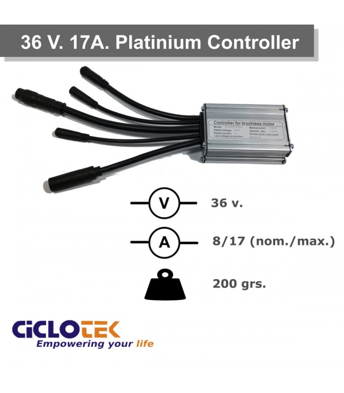 Controlador Platinium 17 amperios para panel LED o LCD