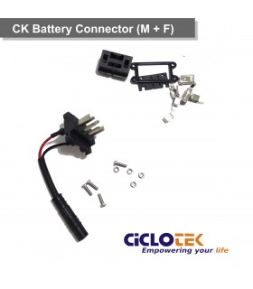 CK Battery spare connector (M+F)