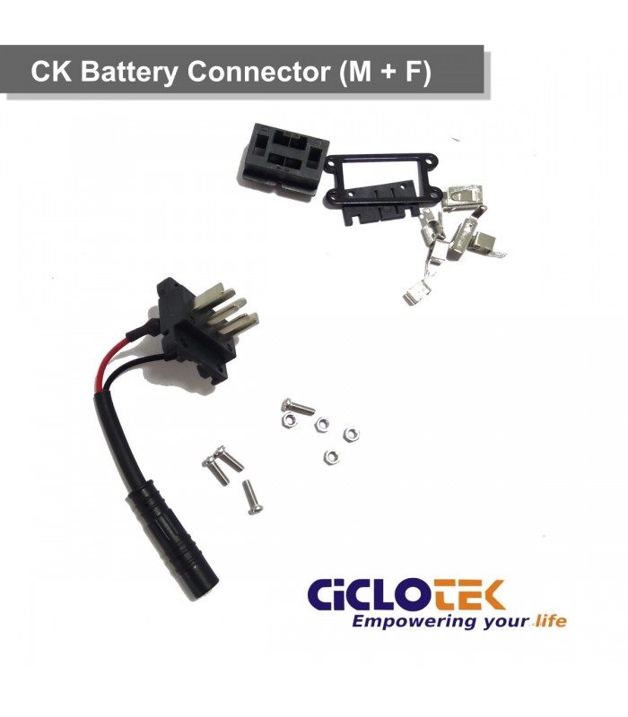 CK Battery spare connector (M+F)