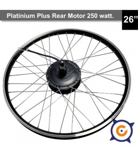 Motor Platinium Plus 250 watt. 26" / 33 km/h