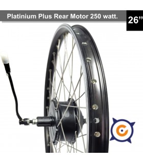 Motor Platinium Plus 250 watt. 26" / 33 km/h