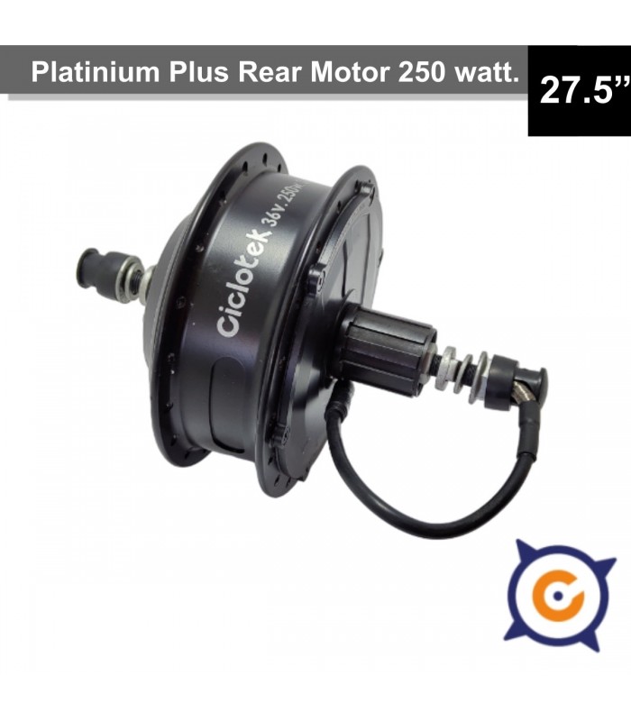 Motor Platinium Plus 250 watts., 27.5'' / 33 m/h