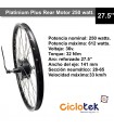 Platinium Plus Motor 250 watt. 27.5'' 25 km/h.