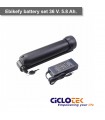 Lithium Battery By 36V 5.2 Ah.