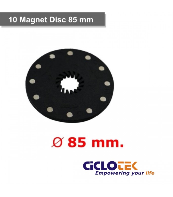 Disco de 10 imanes para cuadradillo 80 mm