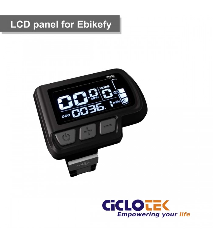Pantalla LCD5  para Ebikefy