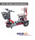 Scooter CicloTEK Montana 48 V, 350 watts