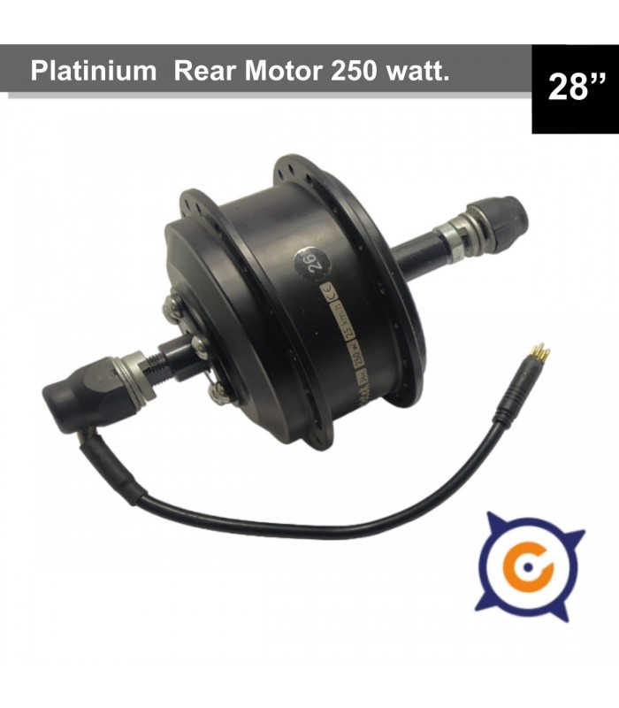 Motor Platinium 250 watt. Trasero 28''rosca