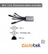 Controlador Platinium 12 amperios para panel LED o LCD