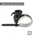 Mini timbre 22-31.8  mm negro