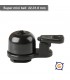 Mini timbre 22-31.8  mm negro