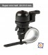 Mini timbre 22-31.8  mm negro