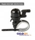 Mini timbre 22-31.8  mm negro