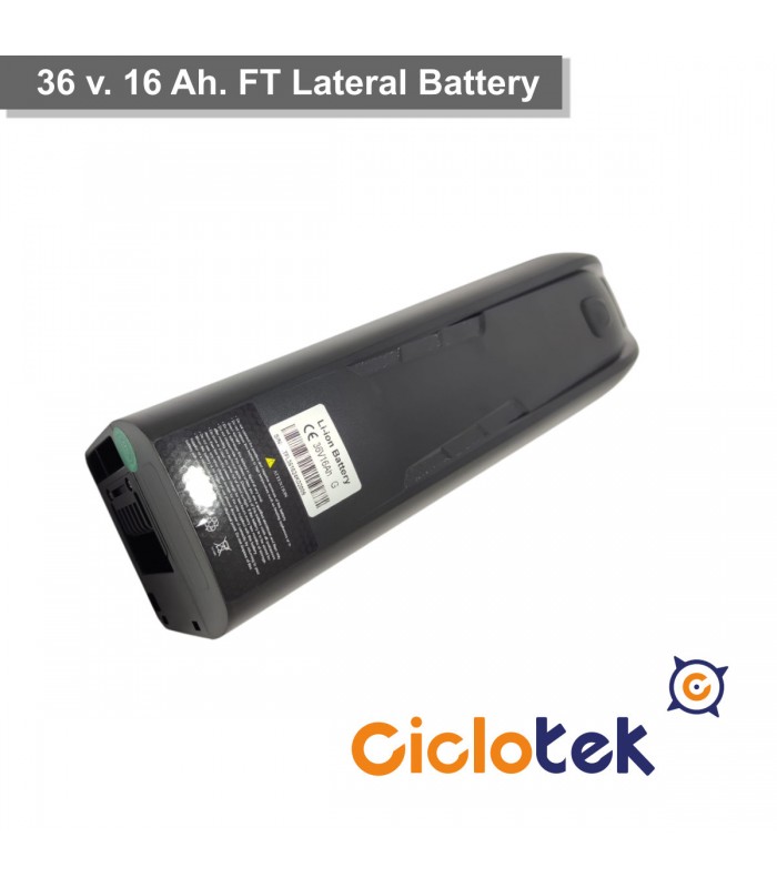 Set Batería con contrlador interado. 36v 16 Ah. extracción lateral