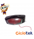 Tapa ck con luz, portafusibles y conector