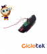 Tapa ck con luz, portafusibles y conector