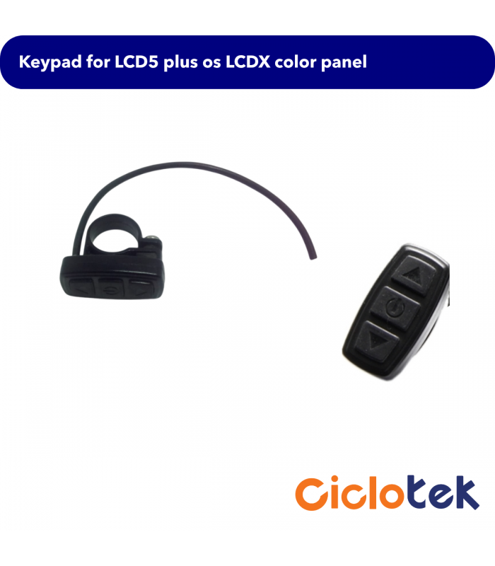Botonera para panels LCD5 plus y LCD5X Color